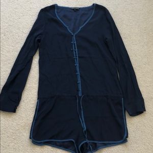 David Lerner silk romper